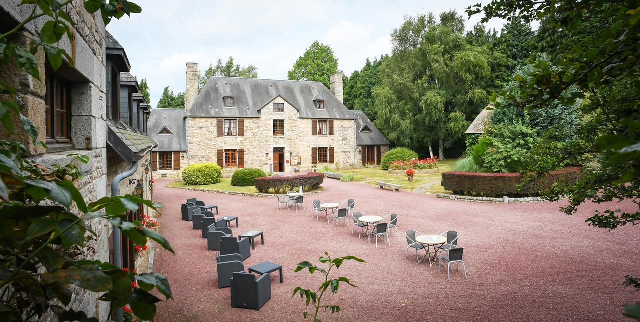 Logis Hotel Restaurant Manoir De L'Acherie Sainte-Cécile Esterno foto
